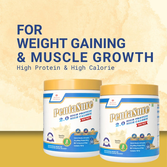 Pentasure 2.0 High Protein High Calorie Weight Gainer 400gm