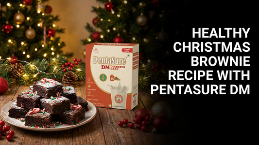 Healthy Christmas Brownie Recipe with PentaSure DM