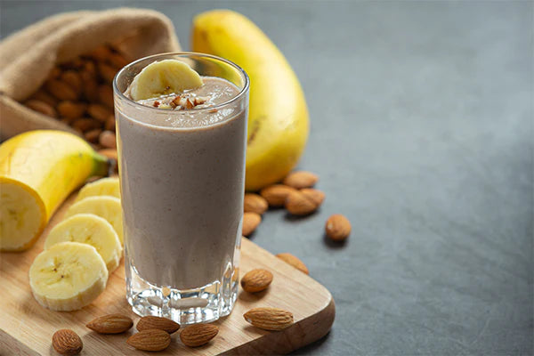 Banana Apple Protein Shake for Fitness