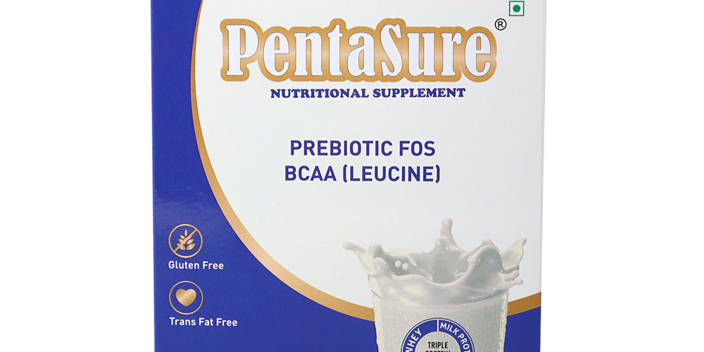 PentaSure Daily Nutrition Protein shake for Adults - Travel Pack - each sachet of 50gm (3 x 50gm) -150gm