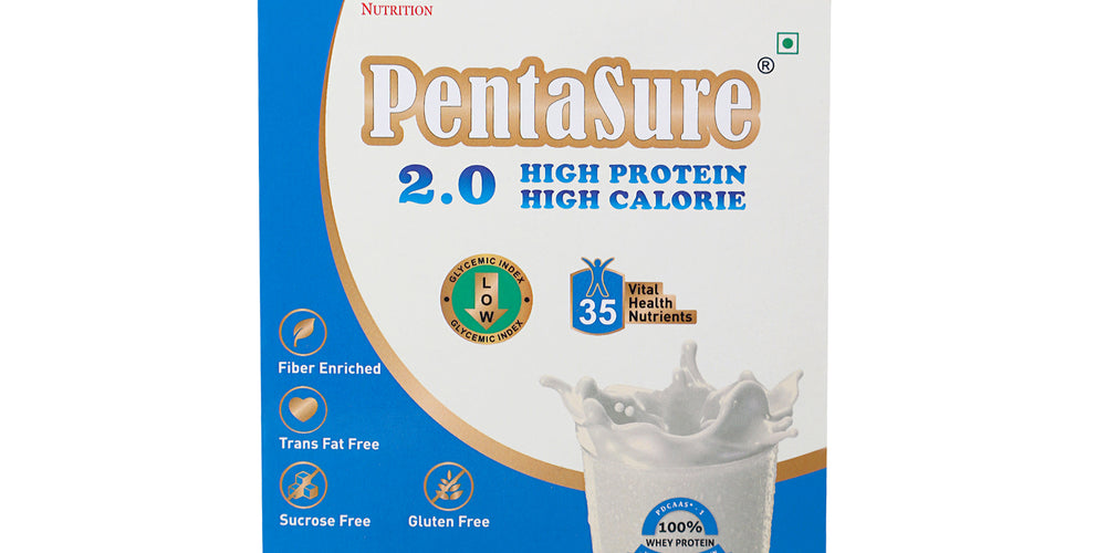 PentaSure 2.0 High Protein High Calorie Mass Gainer – Travel Pack - each sachet of 54gm (3 x 54gm) - 162gm
