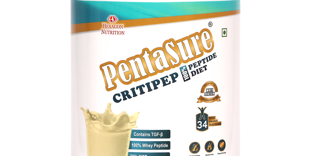Pentasure CRITIPEP Peptide Diet - Critical Care Recovery Nutrition Supplement - 1 kg