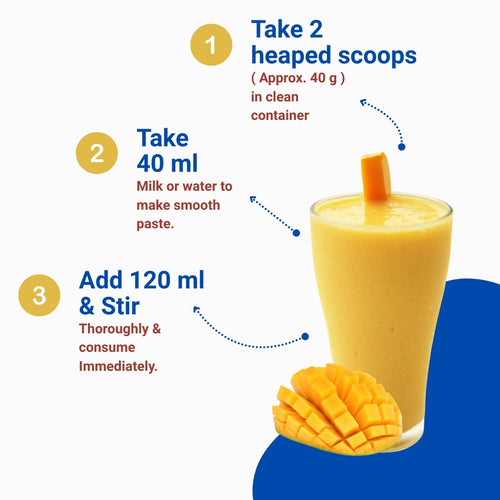 PediaGold – Sucrose-Free Nutrition Drink for Children – 400g, Mango Flavour