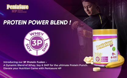 Pentasure HP Whey Protein - Banana Vanilla 1 KG