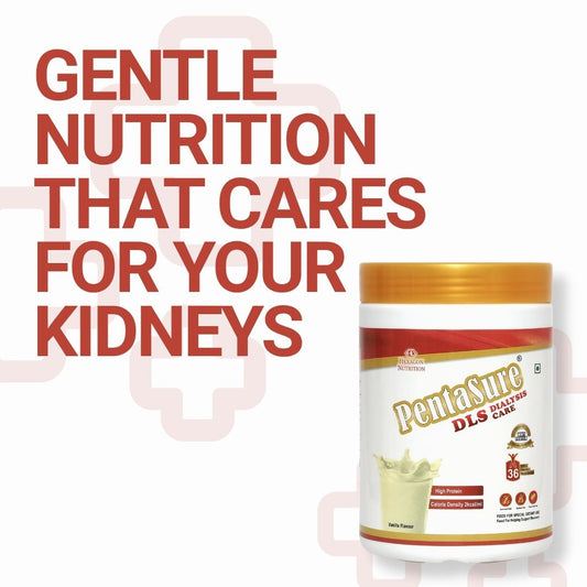 Pentasure DLS Dialysis Supplement – Renal Nutrition Powder for Kidney Care - 400gm