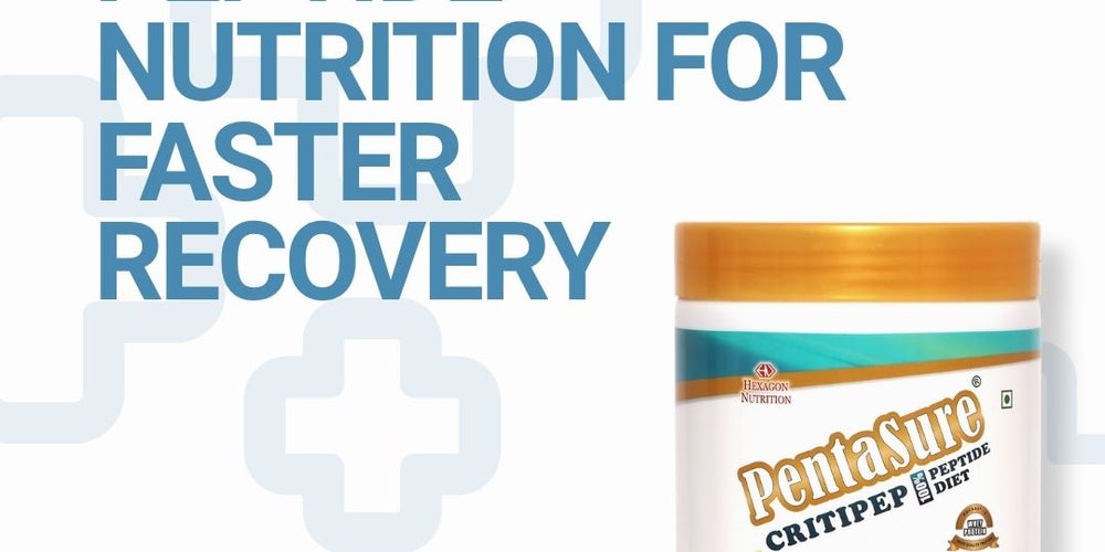Pentasure CRITIPEP Peptide Diet - Critical Care Recovery Nutrition Supplement-400 gm