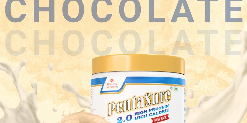 Pentasure 2.0 High Protein High Calorie Weight Gainer - Chocolate Flavour 400gm