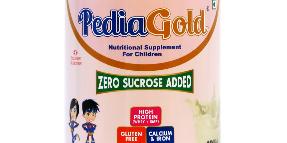 PediaGold – Sucrose-Free Nutrition Drink for Children – 400g, Vanilla Flavour