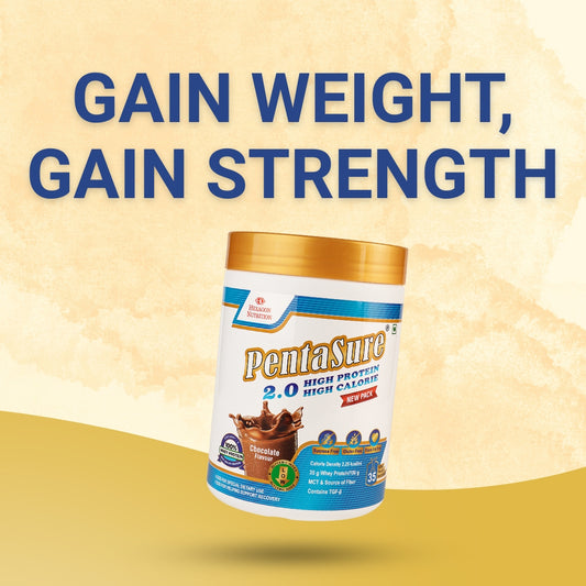 Pentasure 2.0 High Protein High Calorie Weight Gainer - Chocolate Flavour 400gm