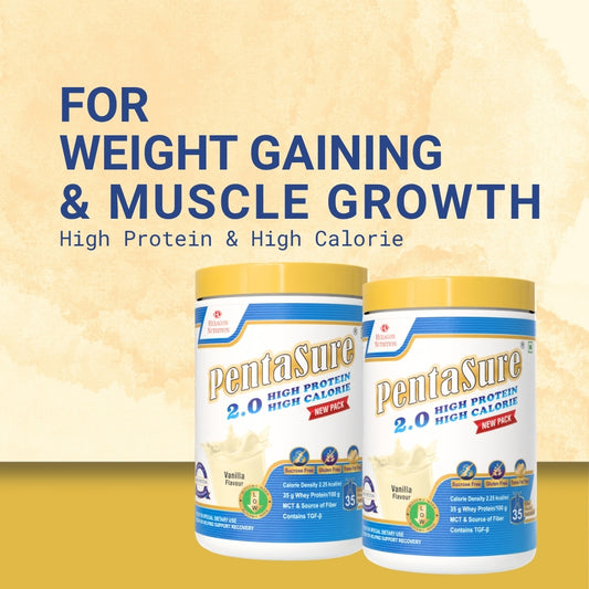 Pentasure 2.0 High Protein High Calorie Weight Gainer - 1 kg