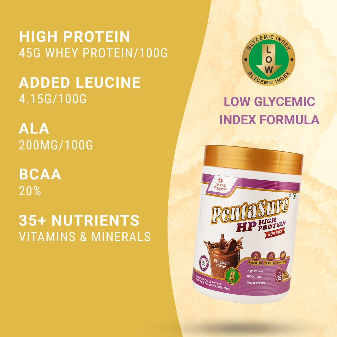 Pentasure HP Whey Protein - Chocolate Flavour 400gm