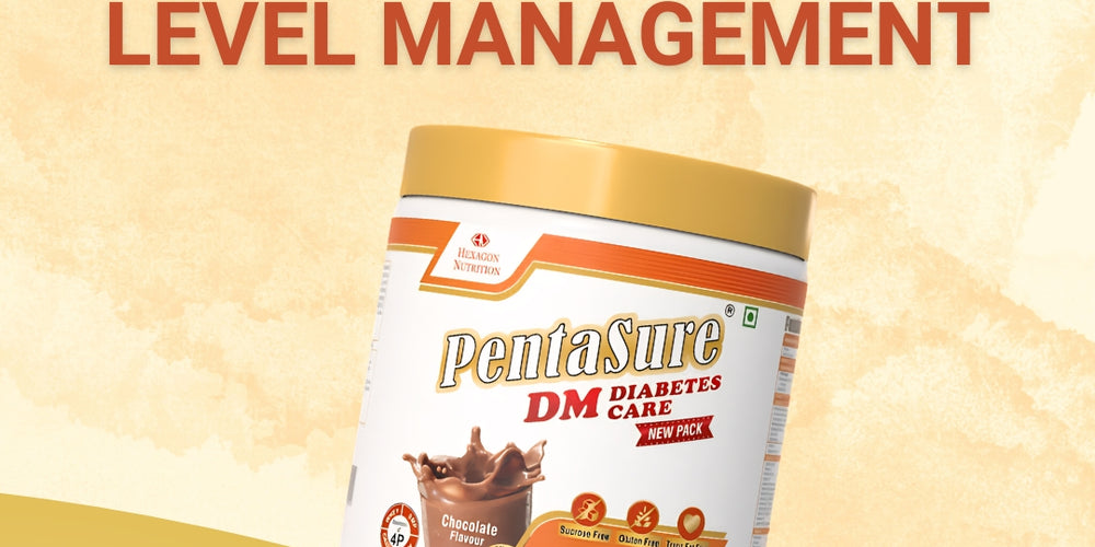 PentaSure DM Diabetes Care – High Protein, High Fiber, Low GI | Zero Fructose Nutritional Drink Manages Blood Sugar, Manage Cholesterol Level | Chocolate Flavor - 400g | 4P Proteins Power | Slow Carb Release | Nutrition That Fits Between Meals