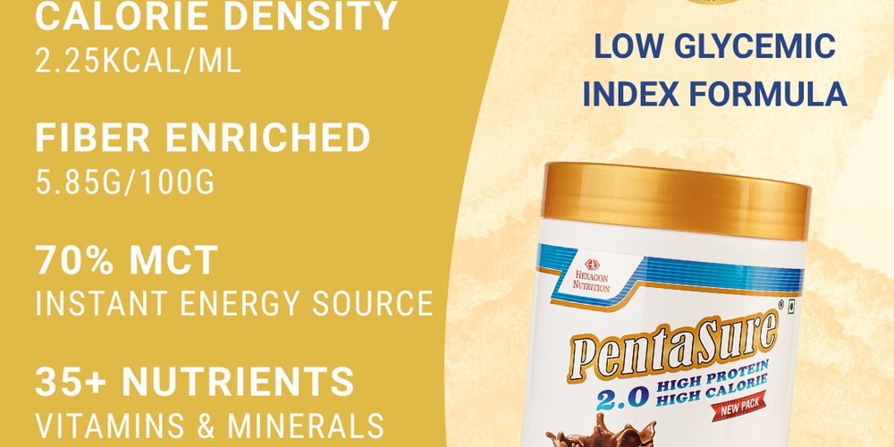 Pentasure 2.0 High Protein High Calorie Weight Gainer - Chocolate Flavour 400gm