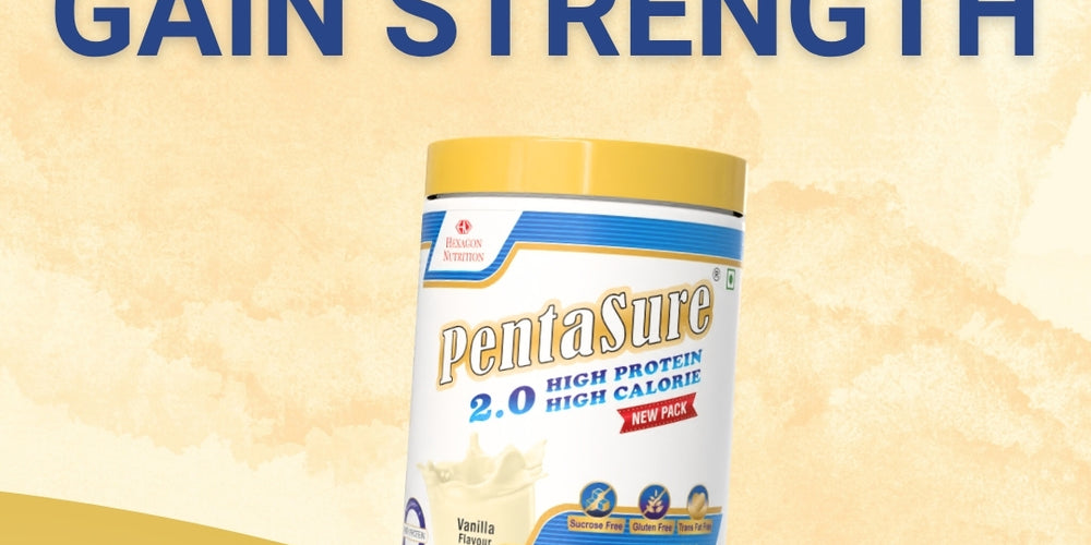PentaSure 2.0 High Protein High Calorie | Lean Mass Gainer Powder | Weight Gain Supplement with Vitamin & Mineral | Vanilla 1Kg