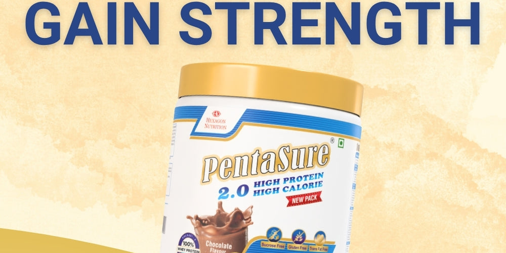 Pentasure 2.0 High Protein High Calorie Weight Gainer - Chocolate Flavour 400gm