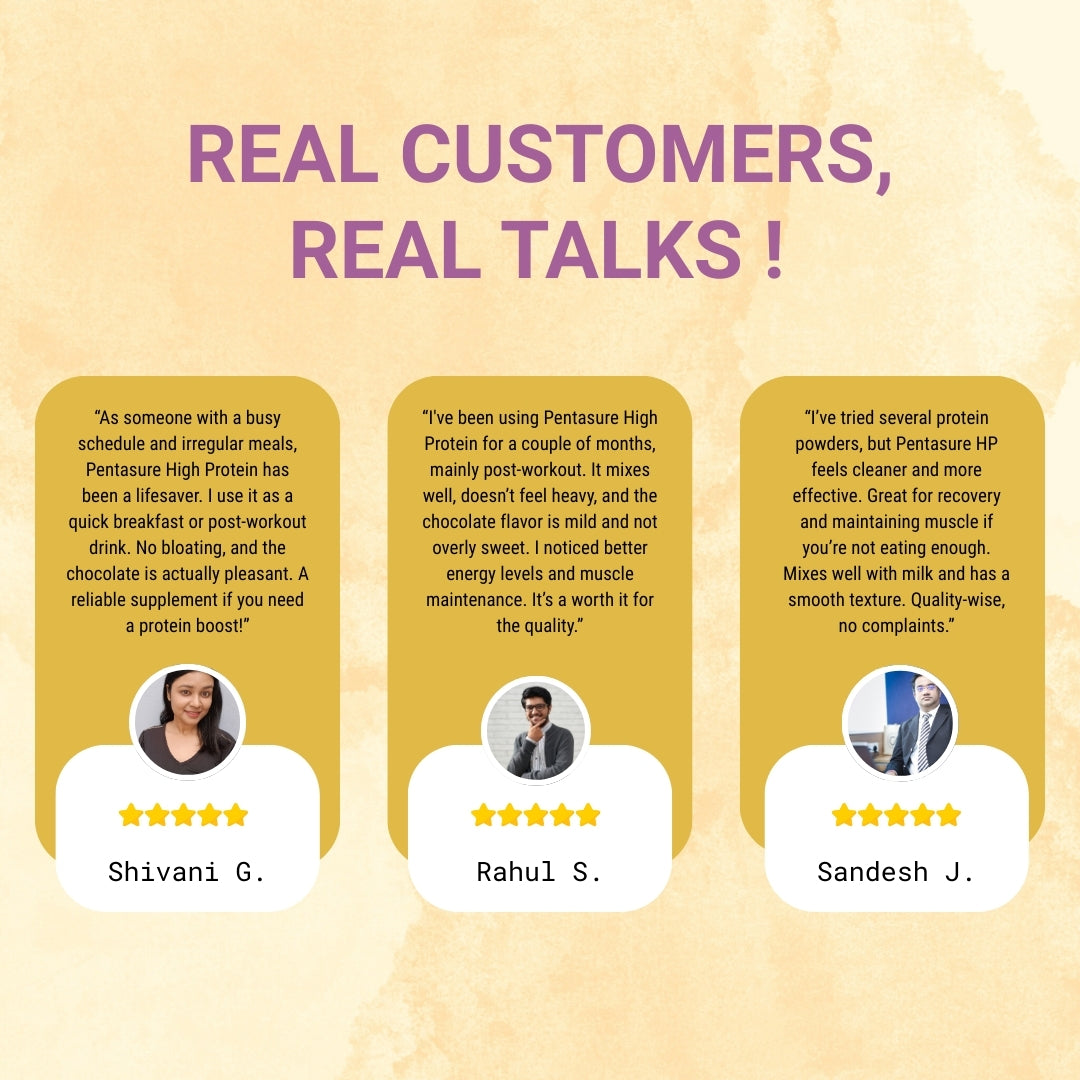 Pentasure HP Whey Protein - Chocolate Flavour 400gm