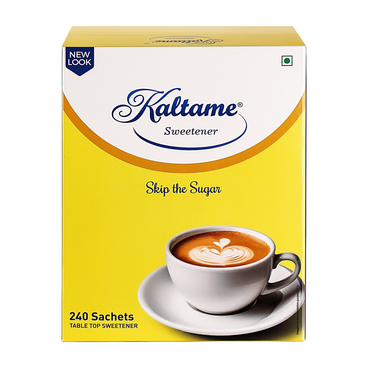 KALTAME Sugar Free Artificial Sweetner 240 Sachets in Single Pack, Table Top Sweetner