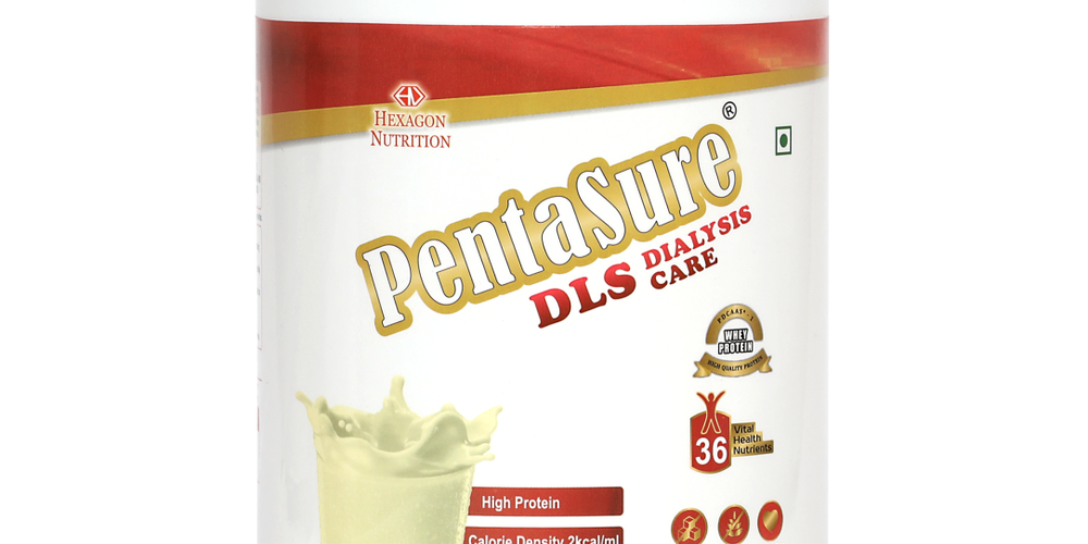 Pentasure DLS Dialysis Supplement – Renal Nutrition Powder for Kidney Care - 400gm