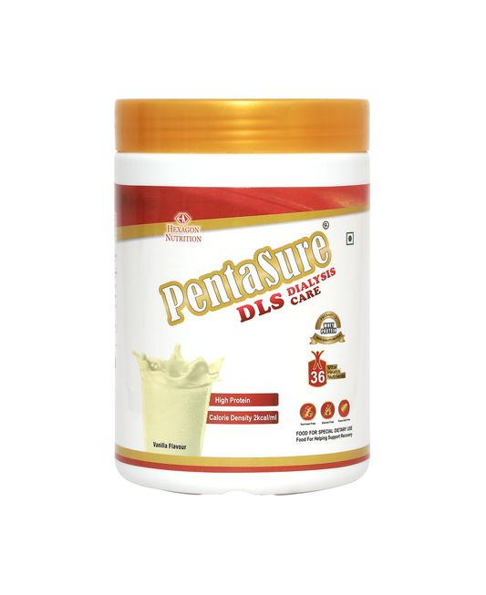 Pentasure DLS Dialysis Supplement – Renal Nutrition Powder for Kidney Care - 400gm