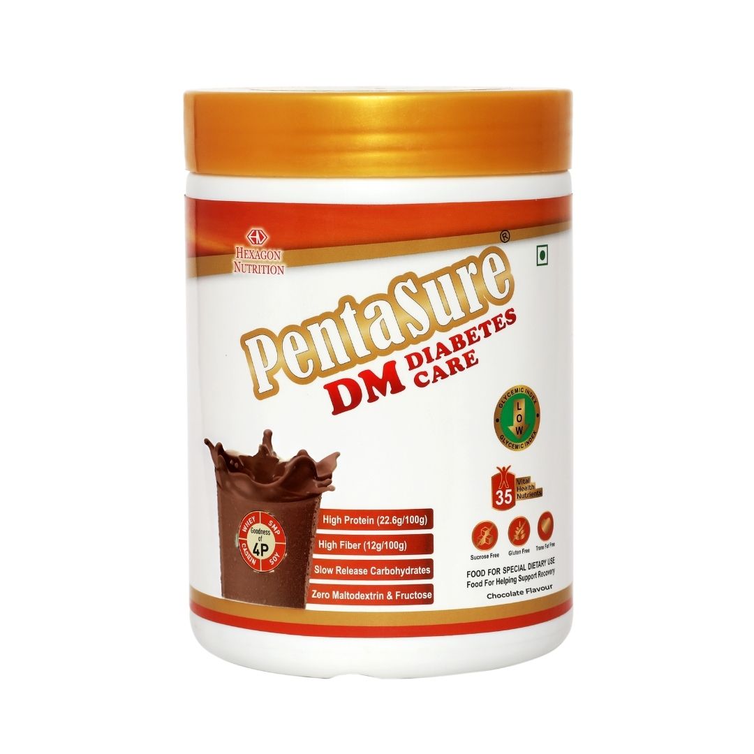 PentaSure DM – Diabetes Care Nutrition Drink -  Chocolate Flavor 400 gm