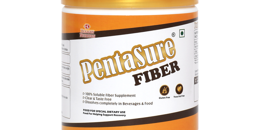 Pentasure Fiber- Soluble Prebiotic Fiber Supplement Powder -100 gm