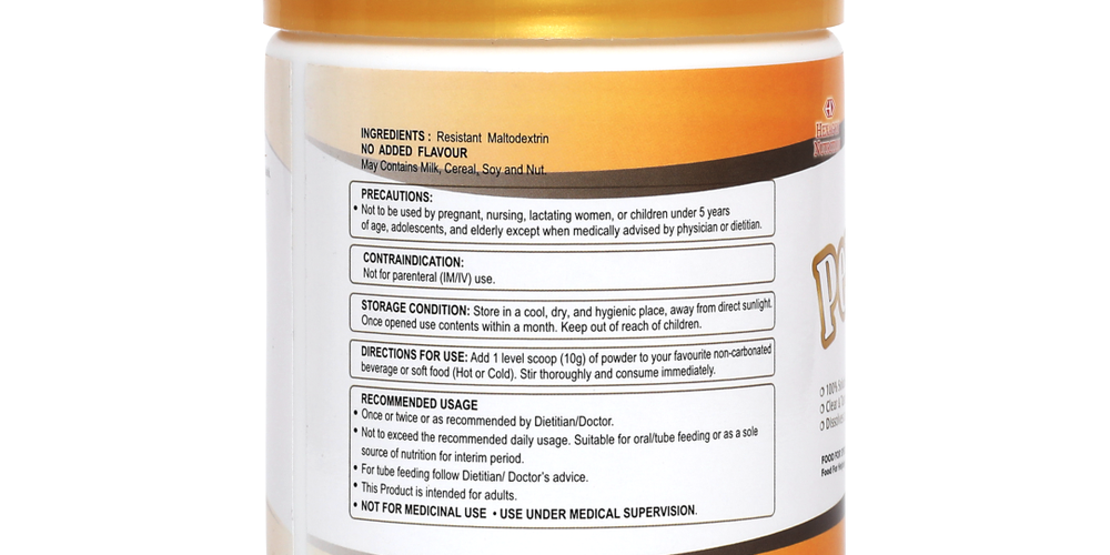 Pentasure Fiber- Soluble Prebiotic Fiber Supplement Powder -100 gm