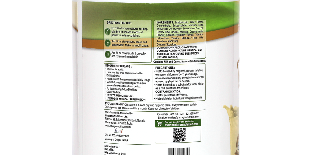 Pentasure Hepatic – Liver Care Nutrition Powder-400 gm