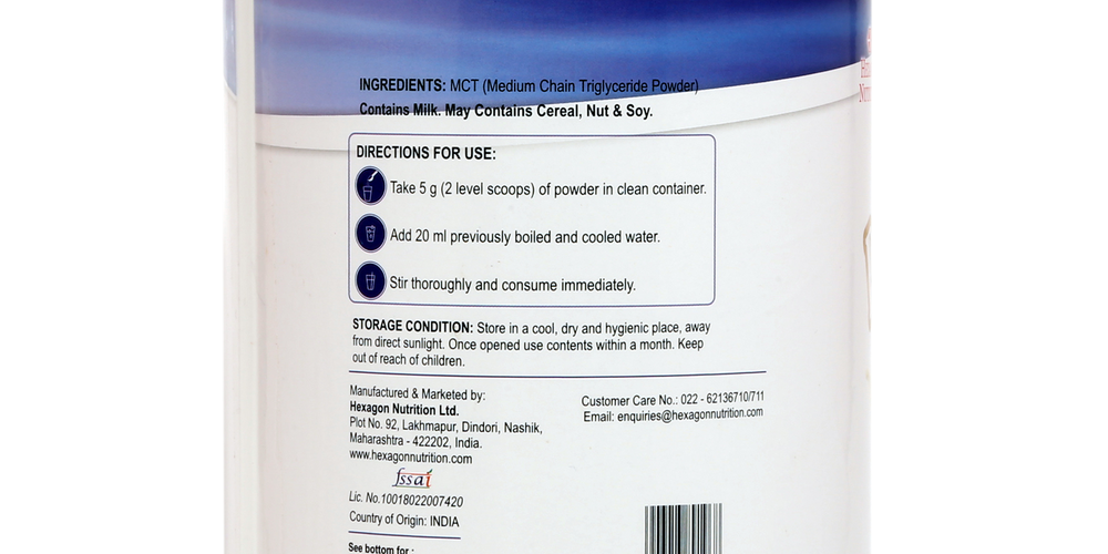 Pentasure MCT Nutritional Drink – 400gm
