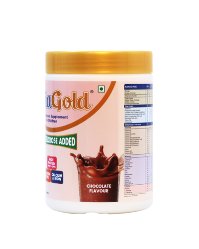 PediaGold – Sucrose-Free Nutrition Drink for Children – 400g, Chocolate Flavour