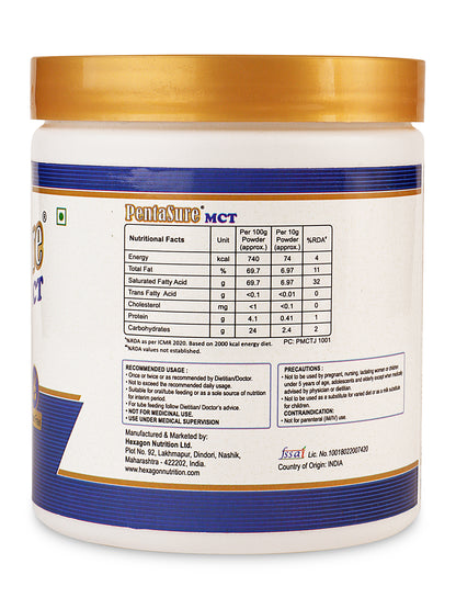 Pentasure MCT Nutritional Drink – 100gm