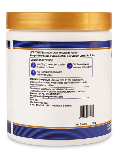 Pentasure MCT Nutritional Drink – 100gm