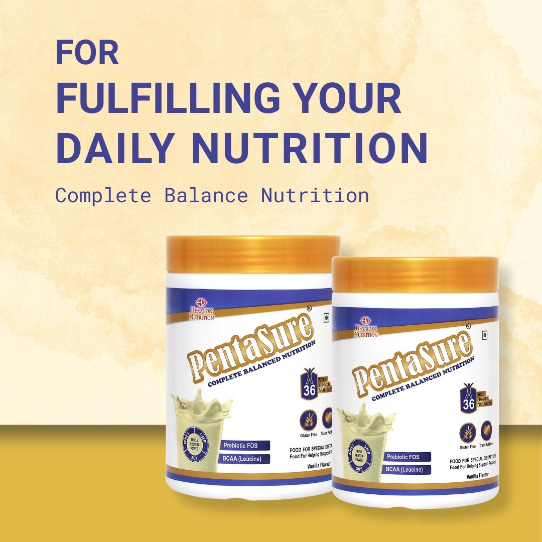 Pentasure Daily Nutrition – Protein Shake Vanilla 400 gm
