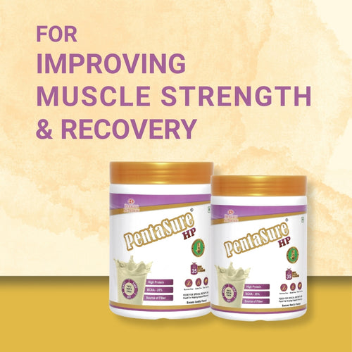 Pentasure HP Whey Protein - Banana Vanilla 400gm