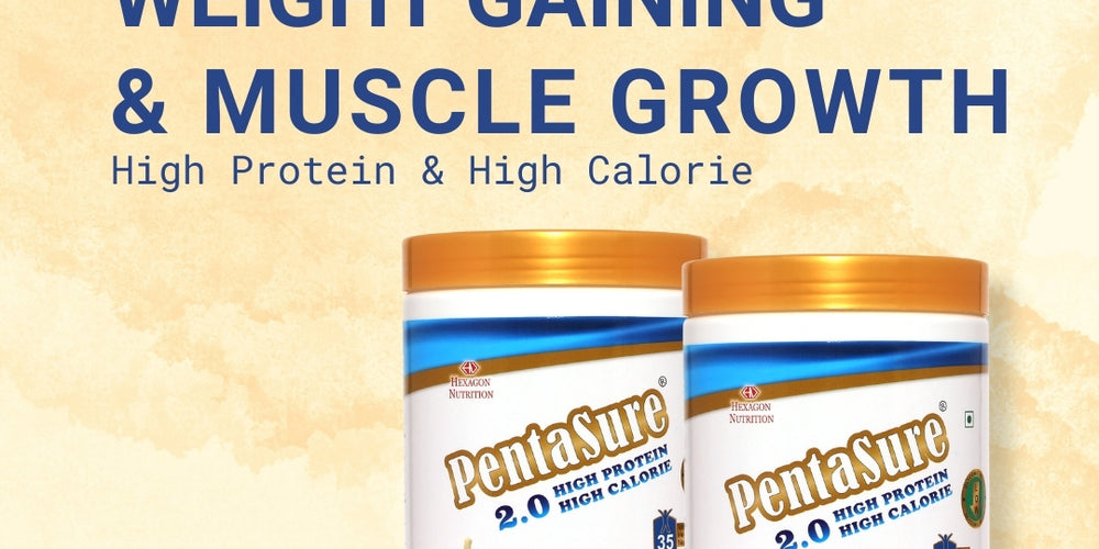 Pentasure 2.0 High Protein High Calorie Weight Gainer - 1 kg