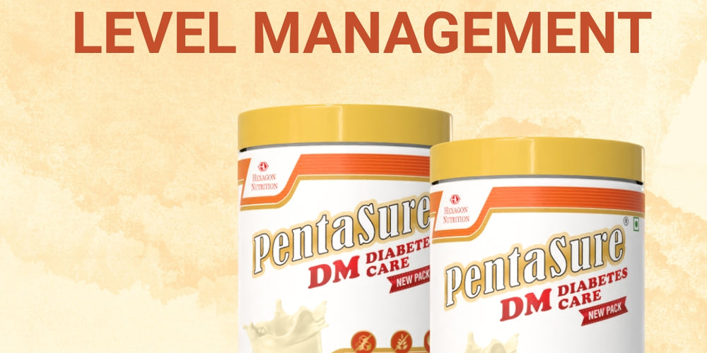 PentaSure DM Diabetes Care – High Protein, High Fiber, Low GI | Zero Fructose Nutritional Drink Manages Blood Sugar, Manage Cholesterol Level | Vanilla Flavor - 1 Kg | 4P Proteins Power | Slow Carb Release | Nutrition That Fits Between Meals