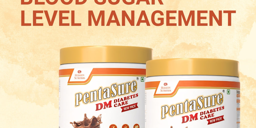 PentaSure DM Diabetes Care – High Protein, High Fiber, Low GI | Zero Fructose Nutritional Drink Manages Blood Sugar, Manage Cholesterol Level | Chocolate Flavor - 400g | 4P Proteins Power | Slow Carb Release | Nutrition That Fits Between Meals