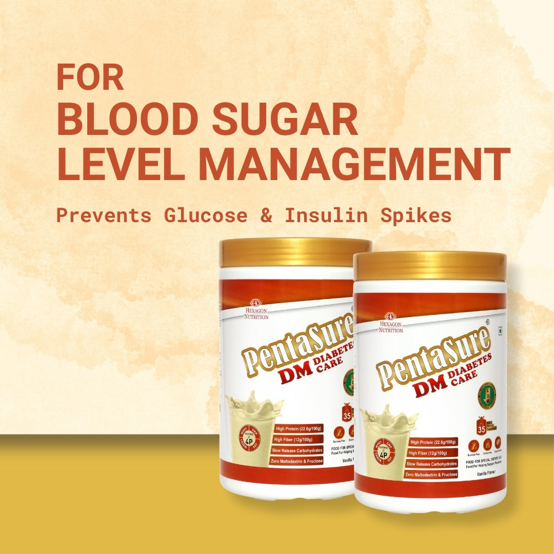 PentaSure DM - Diabetes Protein Powder for Sugar Control 1kg