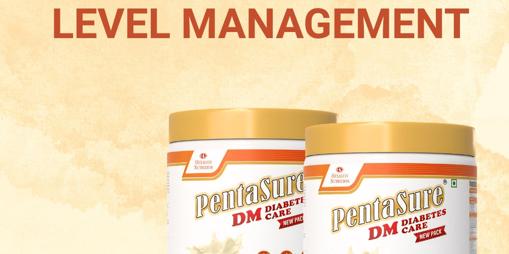 PentaSure DM Diabetes Care – High Protein, High Fiber, Low GI | Zero Fructose Nutritional Drink Manages Blood Sugar, Manage Cholesterol Level | Vanilla Flavor - 400g | 4P Proteins Power | Slow Carb Release | Nutrition That Fits Between Meals