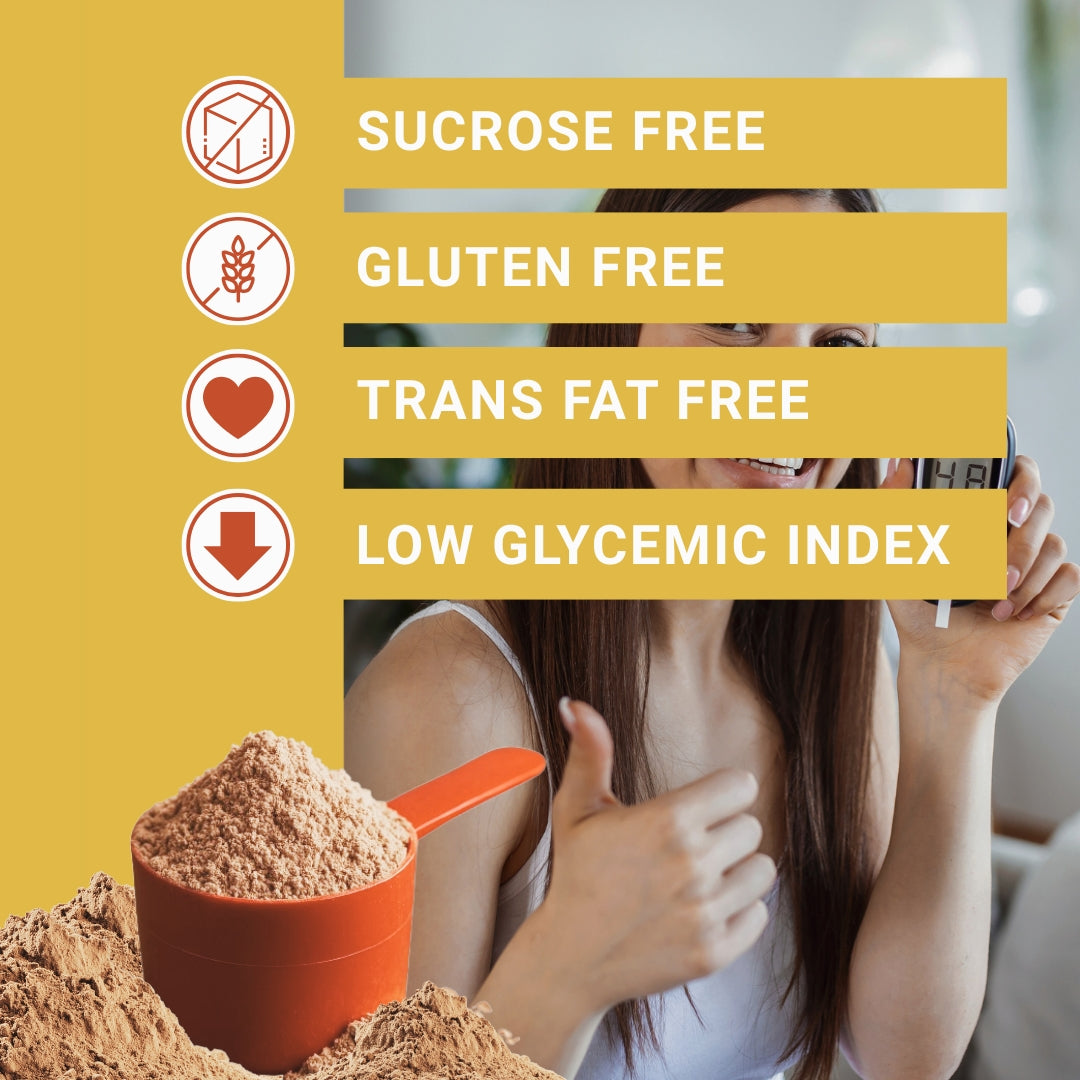 PentaSure DM Diabetes Care – High Protein, High Fiber, Low GI | Zero Fructose Nutritional Drink Manages Blood Sugar, Manage Cholesterol Level | Chocolate Flavor - 400g | 4P Proteins Power | Slow Carb Release | Nutrition That Fits Between Meals