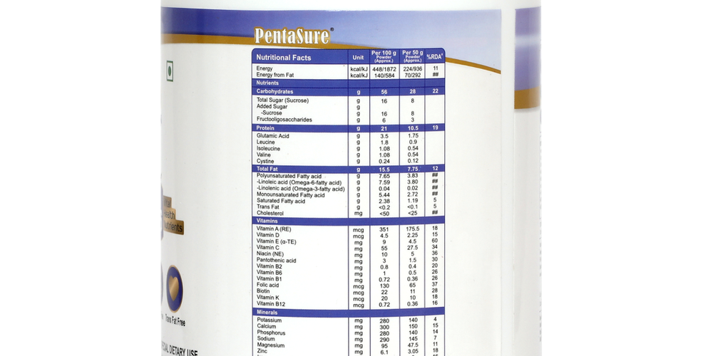 Pentasure Daily Nutrition – Protein Shake Vanilla 1 kg