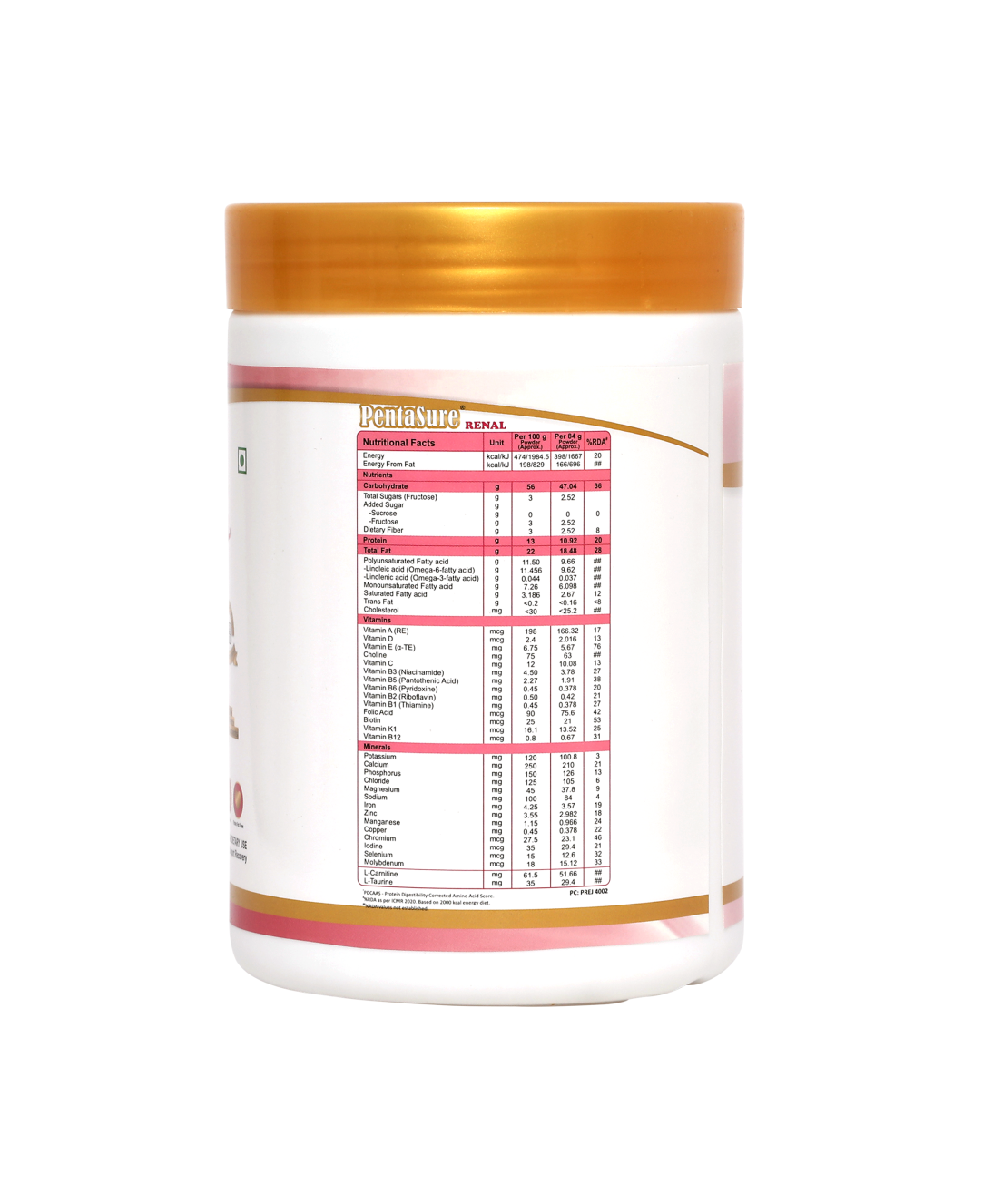 Pentasure RENAL - Creamy Vanila 400gm