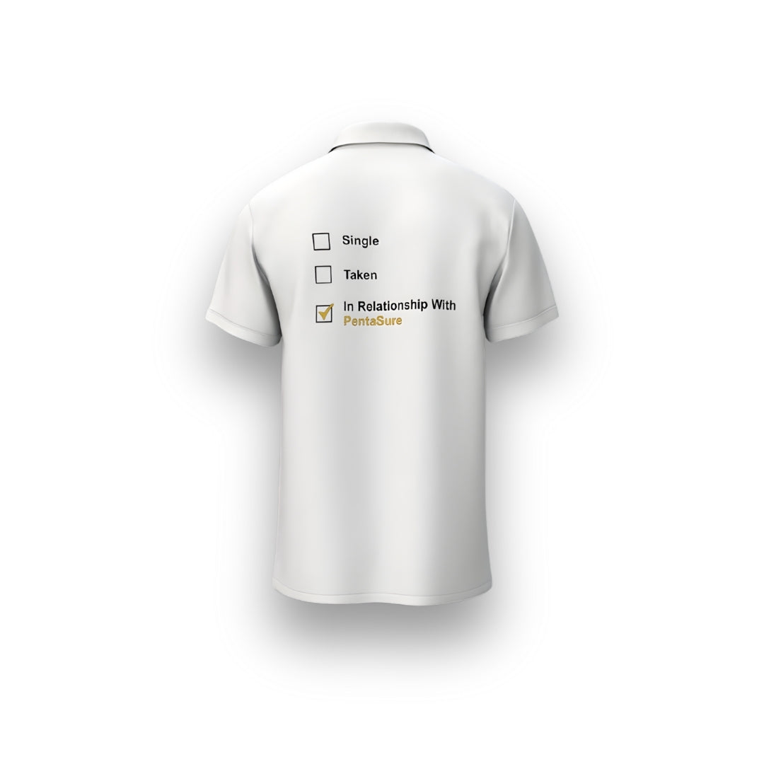 Pentasure Signature Polo T-Shirt – 100% Cotton | Premium Comfort Wear